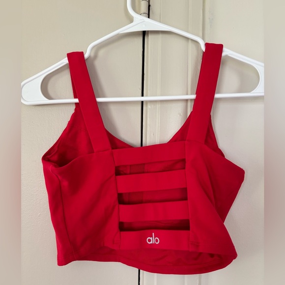 ALO Longline Sports Bra - Picture 2 of 3